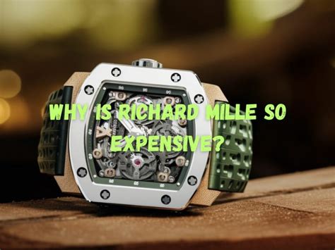 richard mille why expensive|Richard Mille average price.